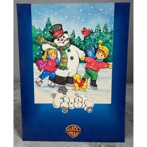 Frosty The Snowman Movie Promo Advertising Sheet Warner Bros 1994 Skating Scene